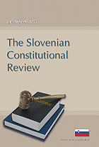 The Slovenian Constitutional Review